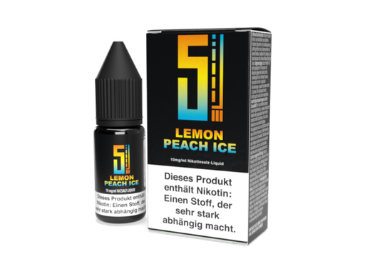 [5ELNSL10LP-10] 5EL - Lemon Peach Ice - Nikotinsalz Liquid 10 mg/ml