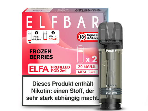 [EBEWEP-61] Elfbar - Elfa Pod Frozen Berries 20 mg/ml (2 Stück pro Packung)