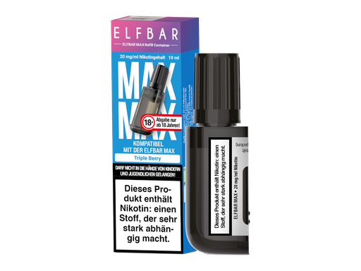 [EBMXR20-TB-H] Elfbar - Max Refill Container - Triple Berry 20 mg/ml 10er Packung